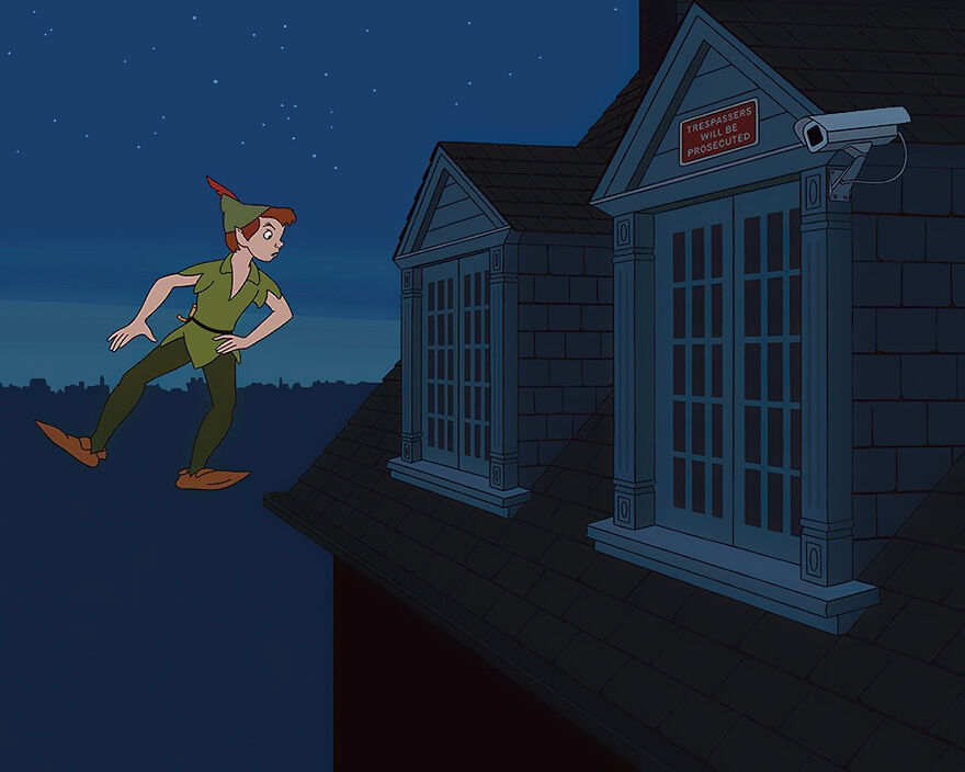 Musuh Peter Pan Di Dunia Modern Ialah Cctv