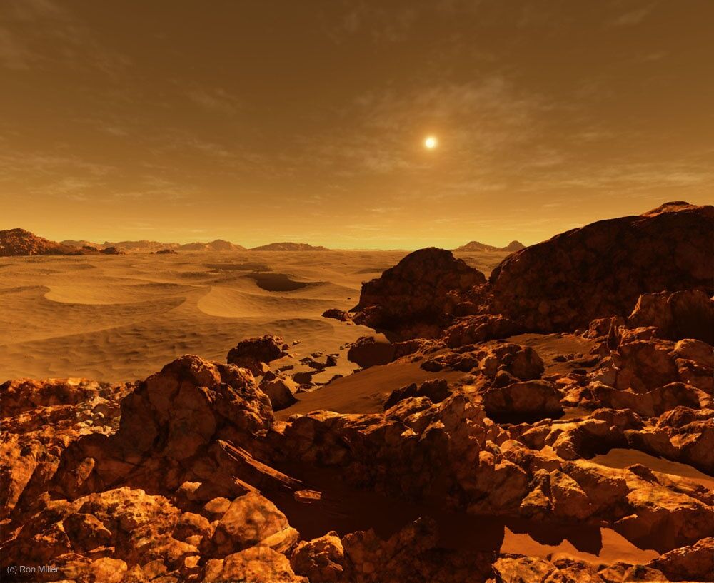 Pemandangan Matahari Terbit Dari Berbagai Planet 3