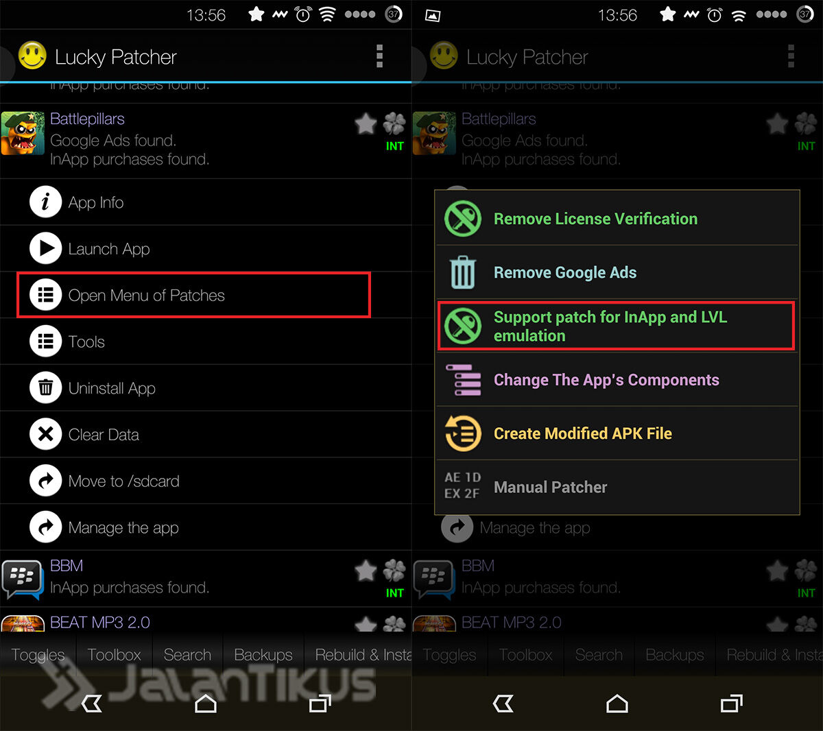 Cara Menggunakan Lucky Patcher Untuk Hack Game Android Jalantikus