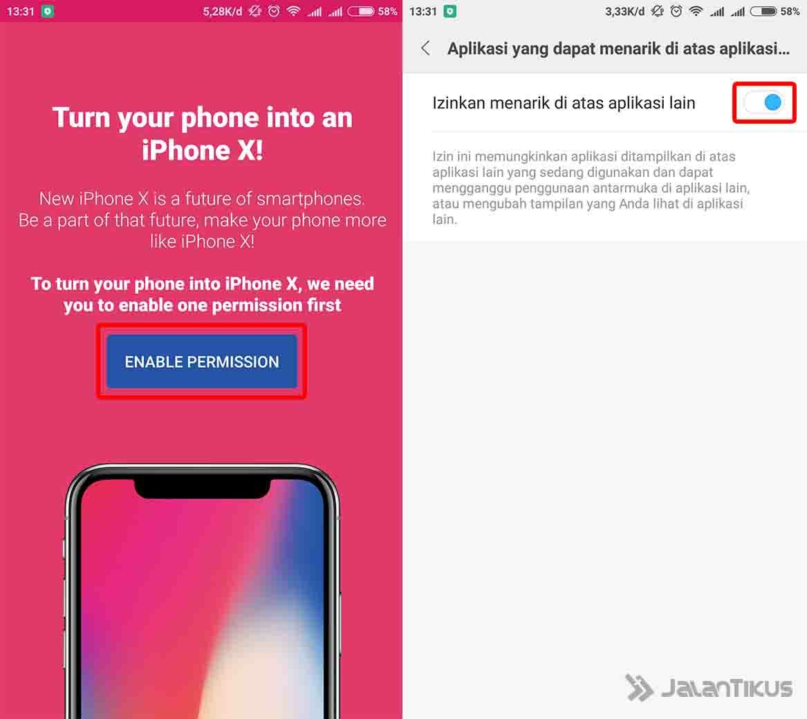 Smartphone Android Jadi Iphone X 02