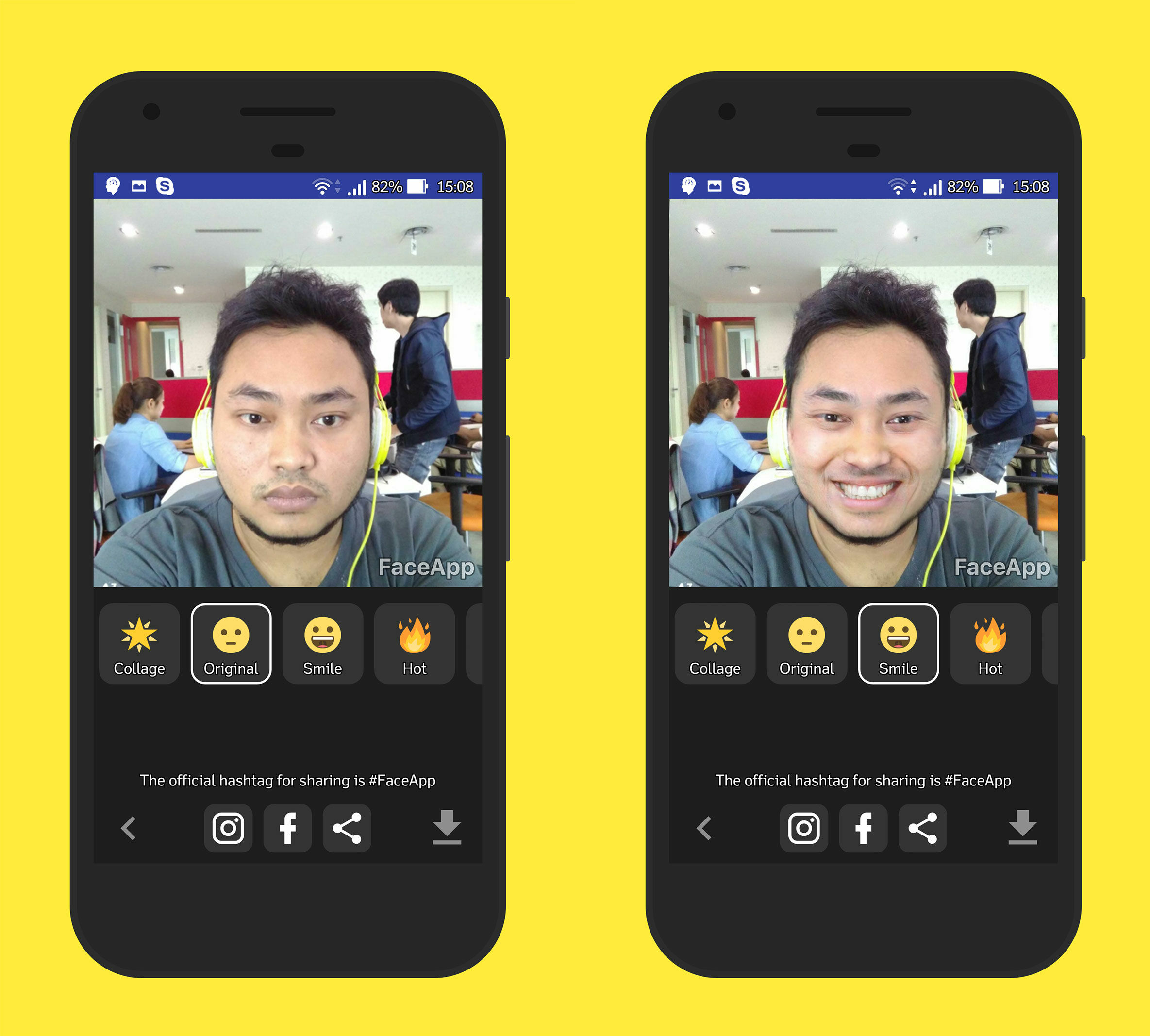 Kocak Begini Cara Mengubah Wajah Jadi Tua Di Android Jalantikus