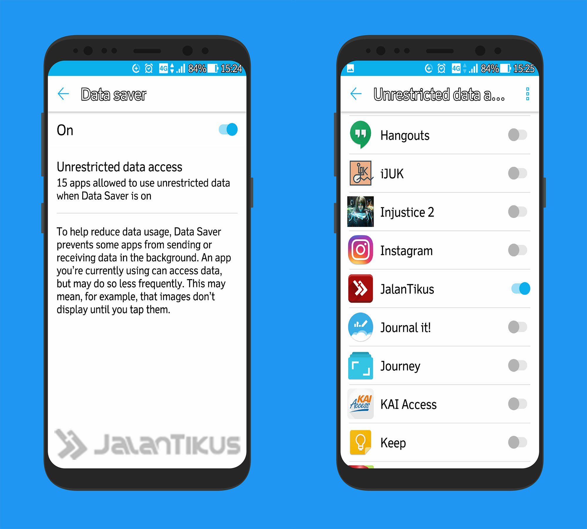 Biar Nggak Kehabisan Kuota Aktifkan Data Saver