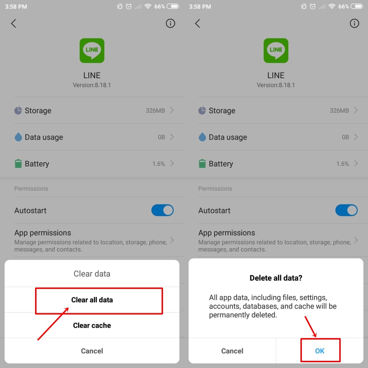 Cara Logout Line Di Hp Xiaomi 24878