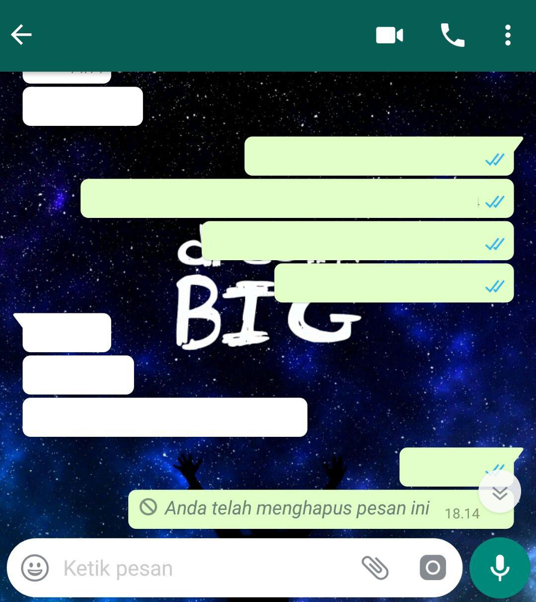 Cara Menarik Pesan Whatsapp Android 3 44010