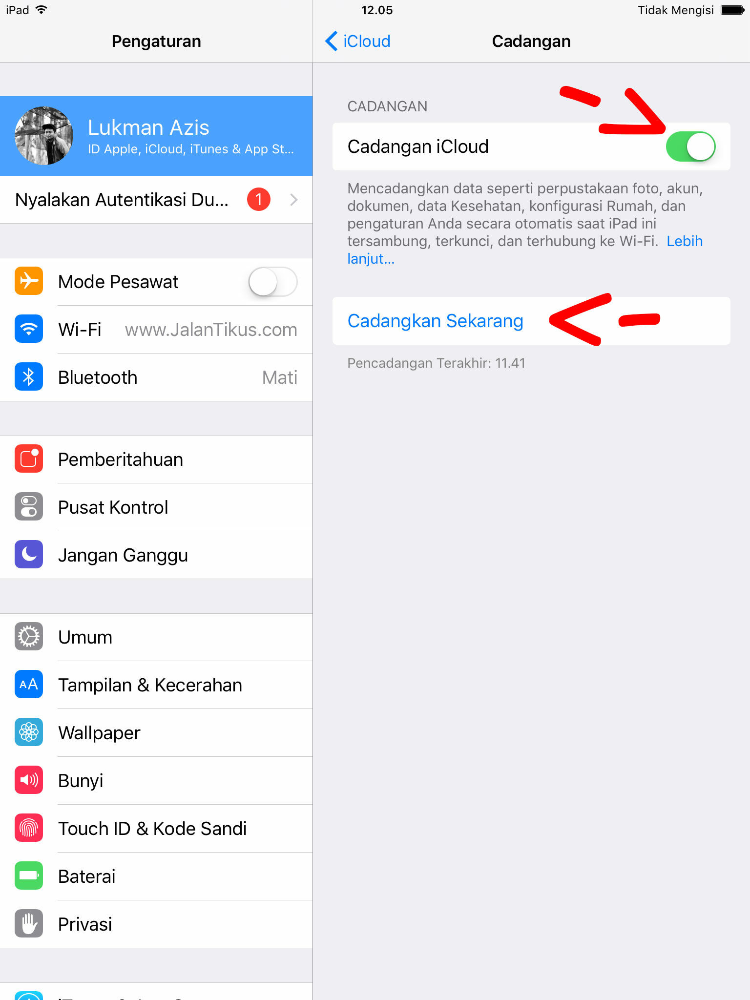 Cara Backup Data Iphone Ipad Icloud 2