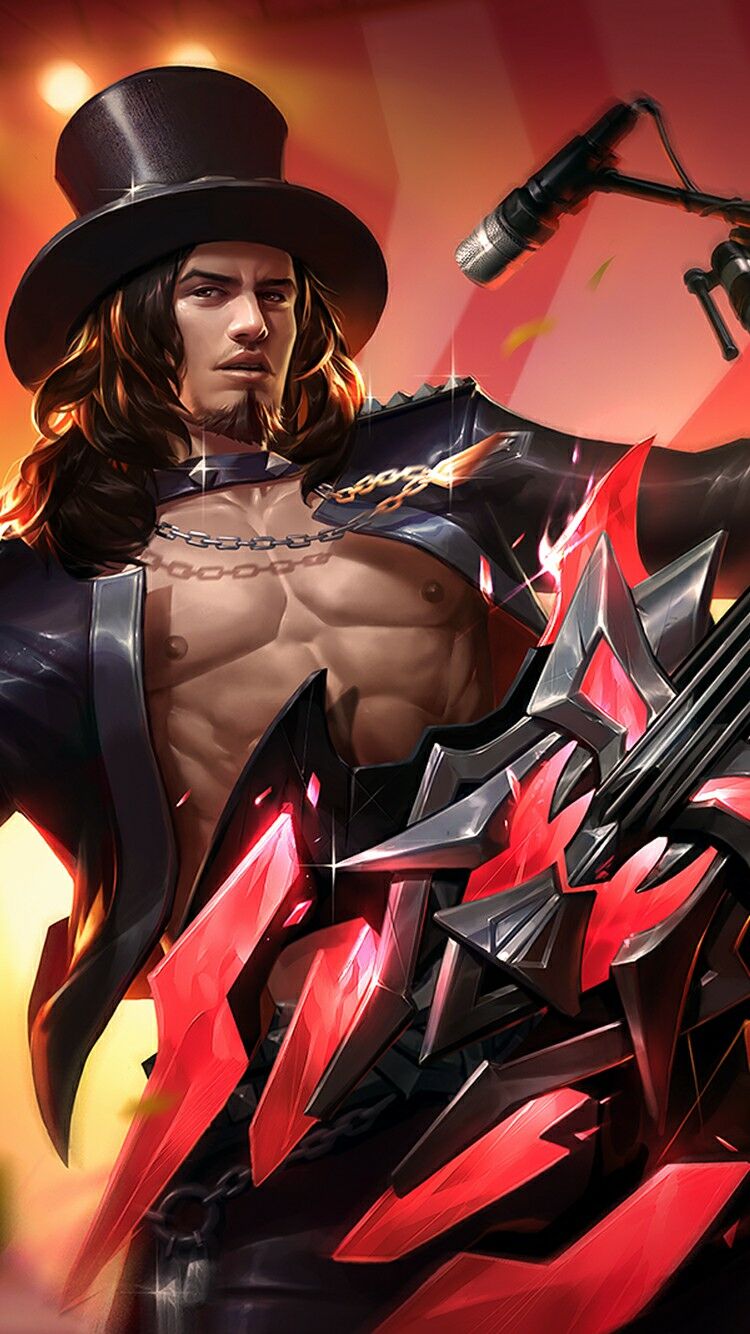 wallpaper hd mobile legends clint full metal