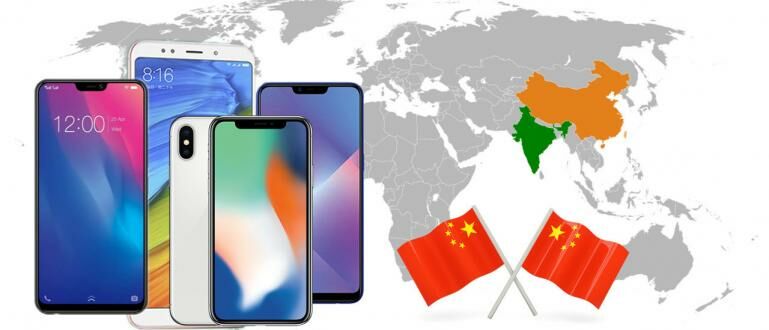 10 HP Paling Laris di China Tahun 2018, iPhone Lebih Laku dari Xiaomi?