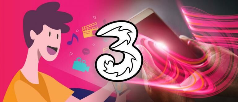 Daftar Harga Paket Internet Tri 3 3G 4G Terbaru 2020 