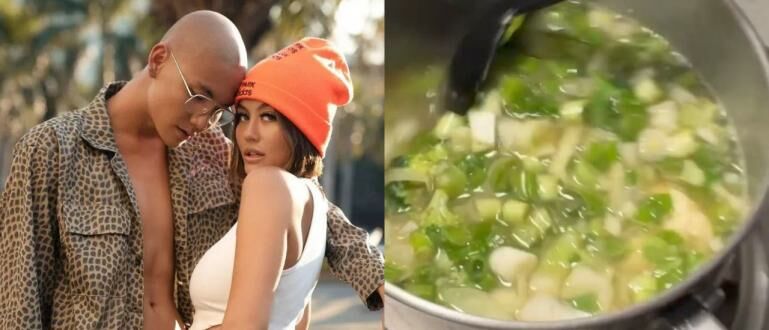 Saat Agnez Mo Masak Sop Kebanyakan Daun Bawang: Adam Rosyadi Protes ...