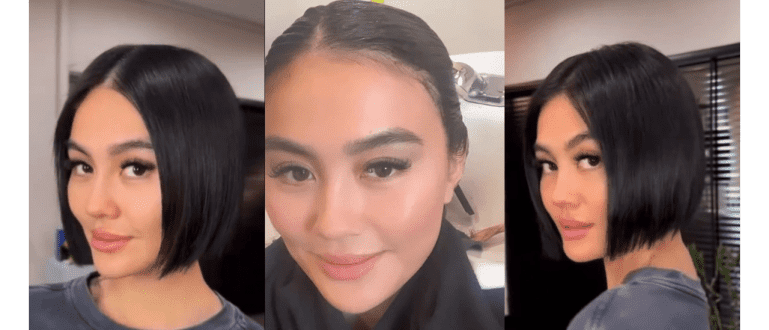 Tampil Makin Memesona Agnez Mo Pilih Gaya Rambut Baru Pendek Dengan Warna Hitam Jalantikus 6304