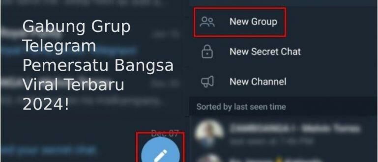 80 Link Grup Telegram Pemersatu Bangsa Viral, Terbaru dan Masih Aktif 2024!  | JalanTikus