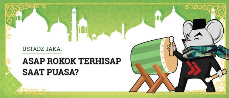 Ustadz Jaka: Asap Rokok Terhisap Saat Puasa, Batalkah 