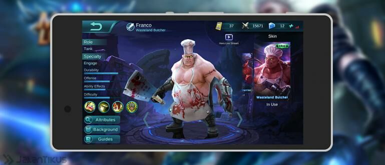 Guide Franco Mobile Legends : Jerat dan Bantai Musuhmu Tanpa Ampun
