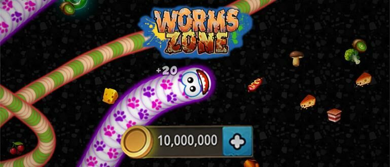 download worms zone io mod apk