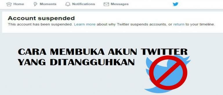 Cara Mengembalikan Akun Twitter yang Ditangguhkan | JalanTikus