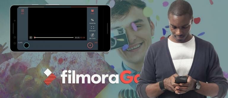 Aplikasi Edit Video Terbaik untuk Android dan iPhone yaitu FilmoraGo