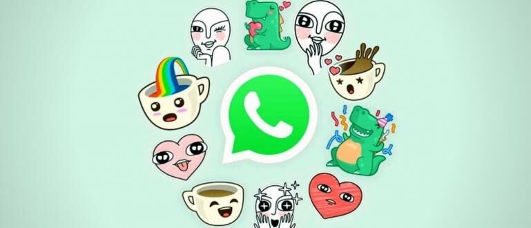  Cara  Menambahkan  Stiker  di  Story  WA  Paling Gampang 