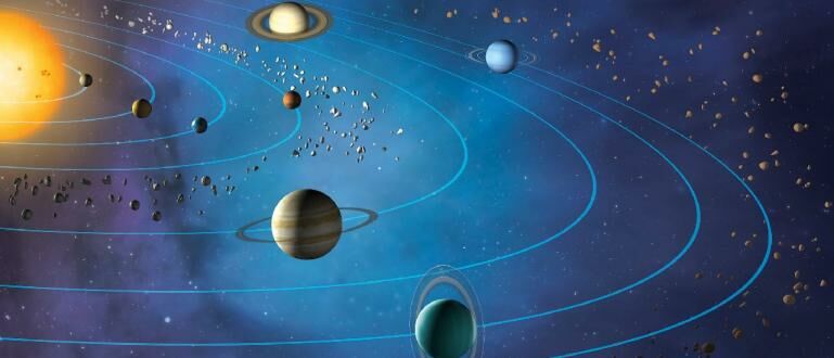 Nama-nama Planet Di Tata Surya, Urutan Dan Penjelasannya | JalanTikus