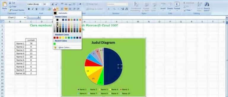 Cara Membuat Diagram Lingkaran Di Excel Dengan Mudah 2023 Jalantikus 2147