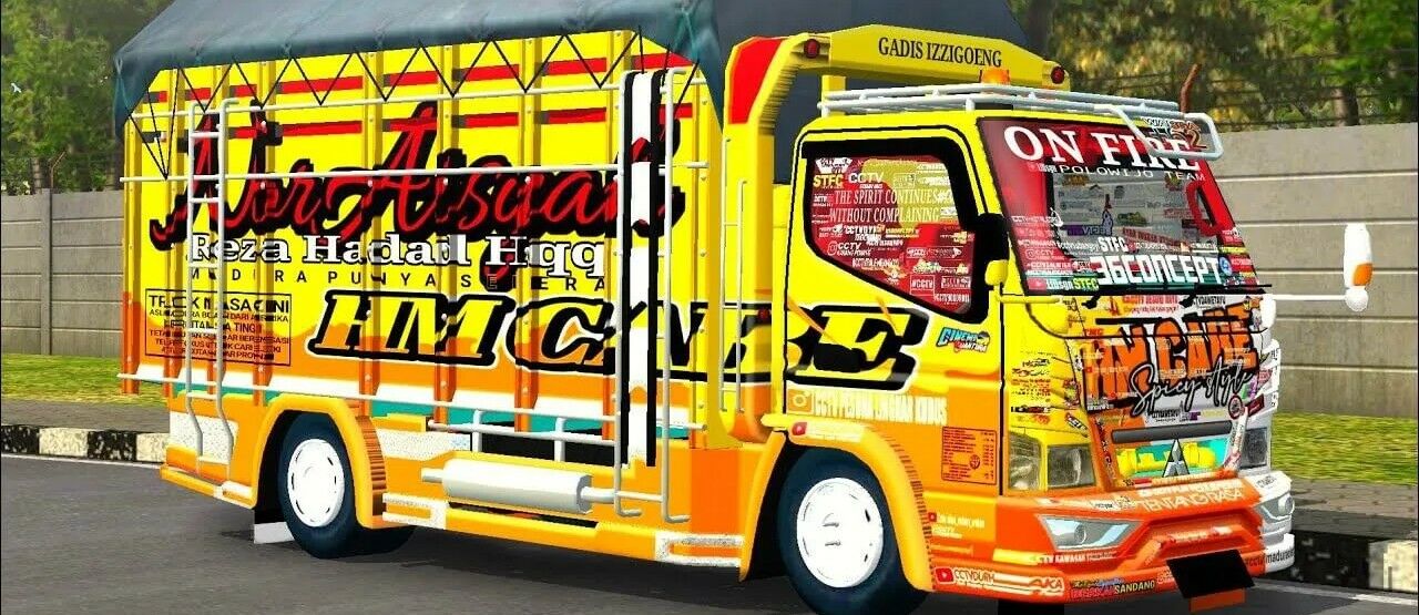 MOD BUSSID Truck Ab6ef