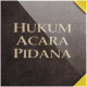 UU Hukum Acara Pidana