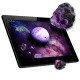 Asteroids 3D live wallpaper
