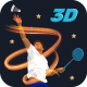 3D Pro Badminton Challenge