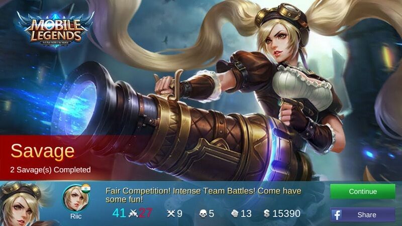 Hero Langganan Savage Mobile Legends