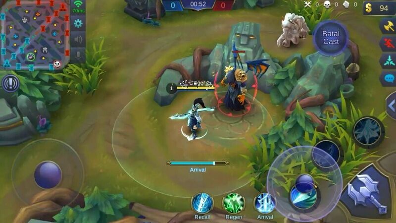 Bug Zilong dengan Spell Arrival