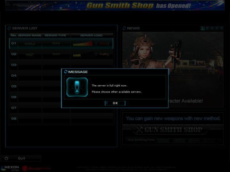 server penuh