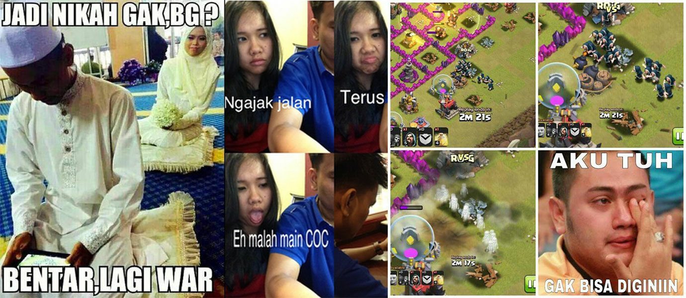 Kumpulan Meme dan Foto Lucu Tentang Clash of Clans 
