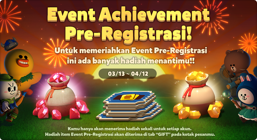 LINE Little Knights Pre-Registrasi